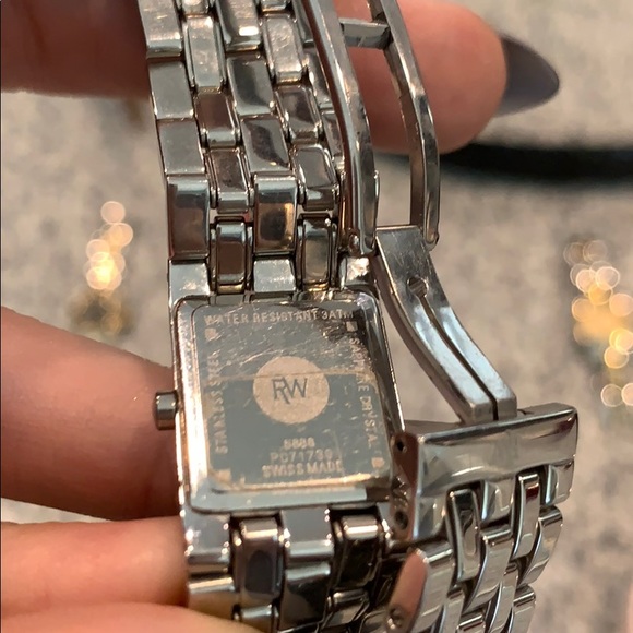 Authentic SS Raymond Weil diamond watch - Picture 9 of 11